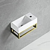 Best Design Fontein R-Line Nancy - b x l: 36 x 18 cm, Wit