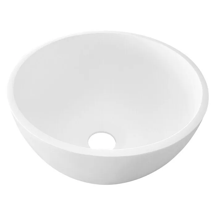 Best Design Waskom Arezzo - Diameter: 20 cm, Hoogglans wit