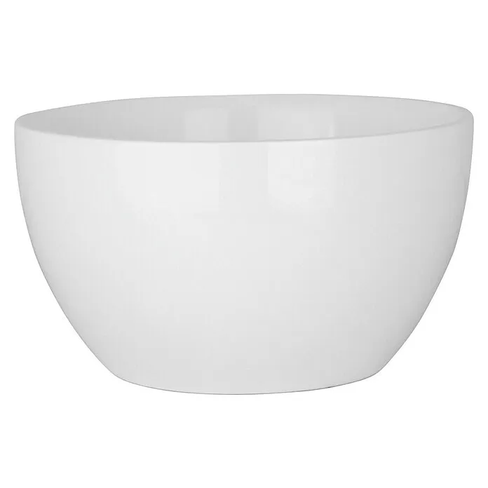 Best Design Waskom Arezzo - Diameter: 20 cm, Hoogglans wit
