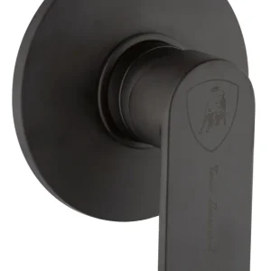 Built- shower mixer matte zwart finish Tonino Lamborghini Laguna collection