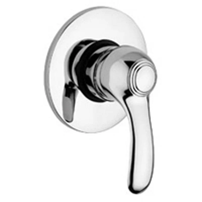 Built- shower mixer Paffoni Flavia built- body, plate, and lever