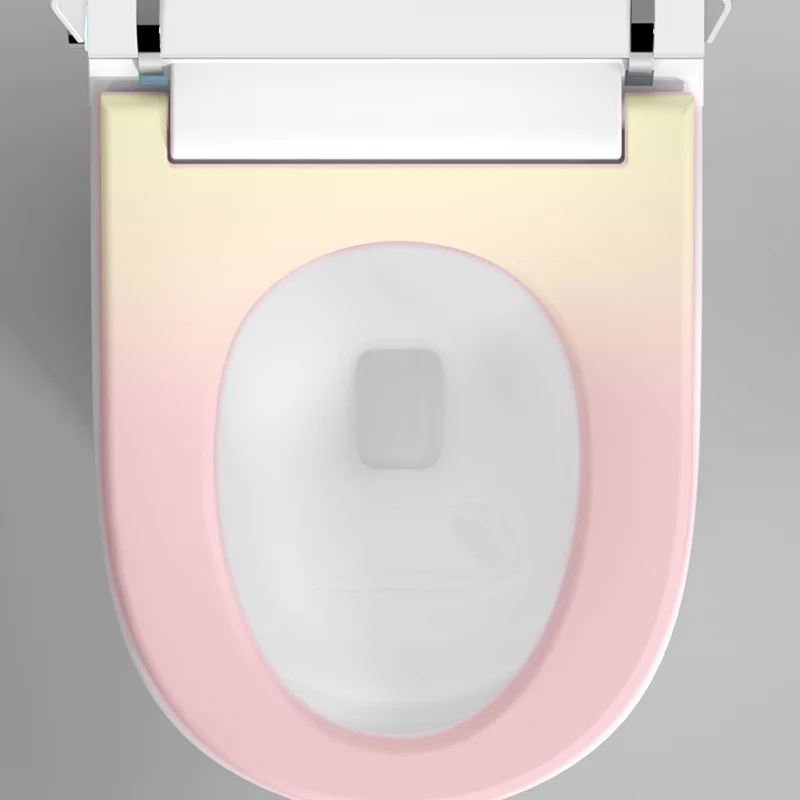 Floor Mount Bidet Elongated Bowl Shape Ivoor Finish Bidet