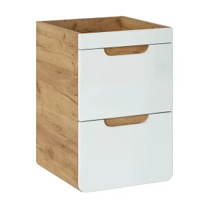 Kast Onder Wastafels ARUBA CUW40 2D 40x41x59 Wit