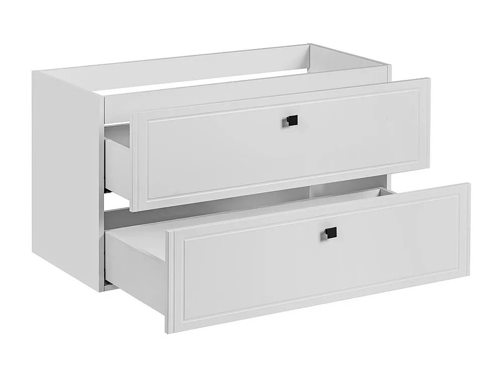 Kast Onder Wastafels HAVANA CUW100 2D 100x46x57 Wit