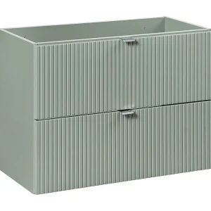 Kast Onder Wastafels LINE CUW80 2D 80x39x57 Groen