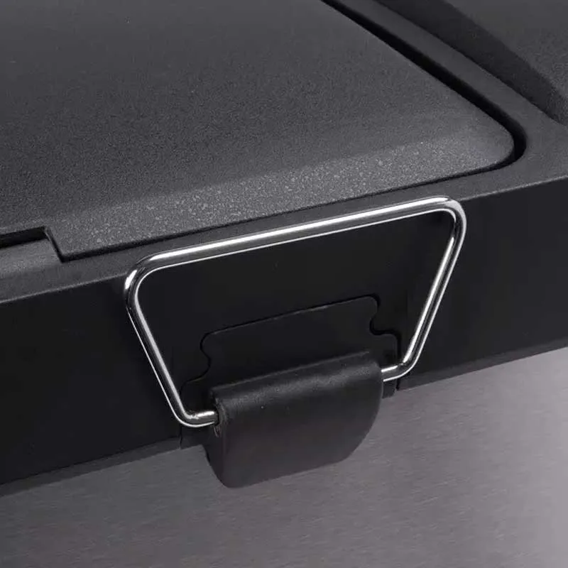Kitchen pedal bin stainless staal separate collection 18L+8L