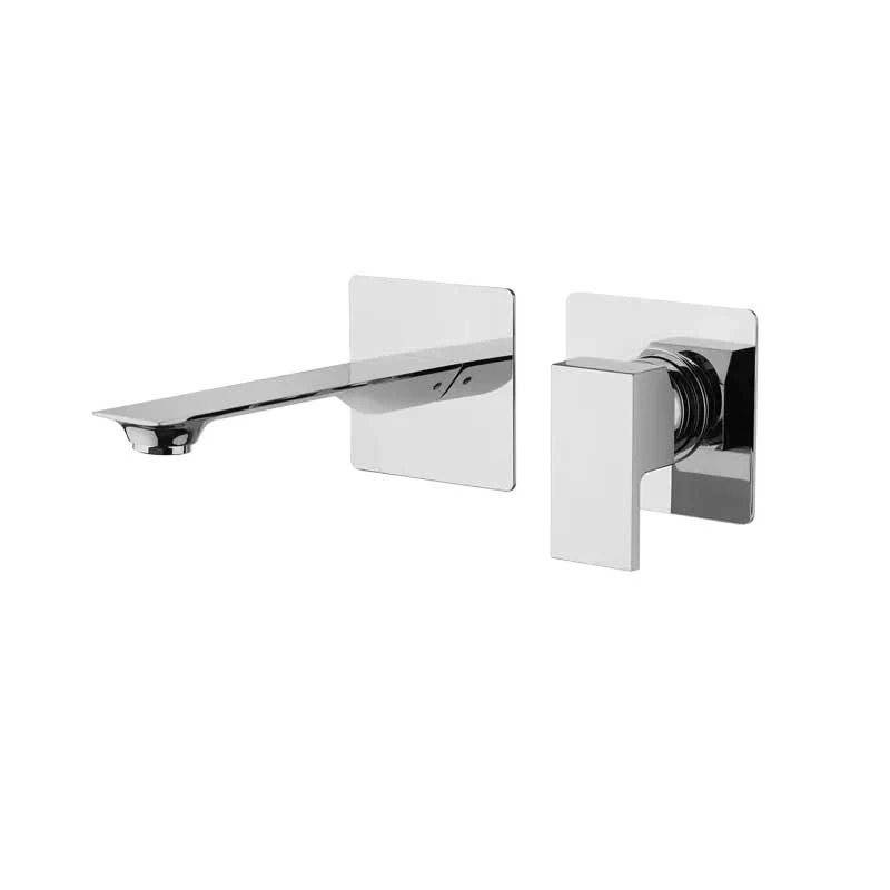 Single-lever built- washbasin mixer chrome hoogglans BLADE collection Mamoli Rubinetterie