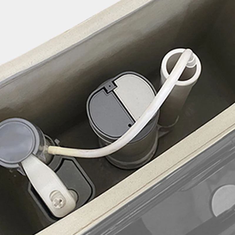 Traditional Siphon Jet Concealed Tank Flush Toilet Floor Mount Toilet Bowl Seat 15l