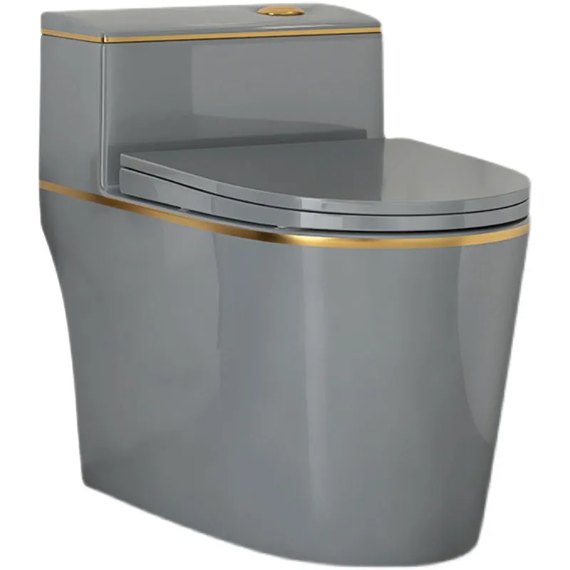 Traditional Siphon Jet Concealed Tank Flush Toilet Floor Mount Toilet Bowl Seat 15l