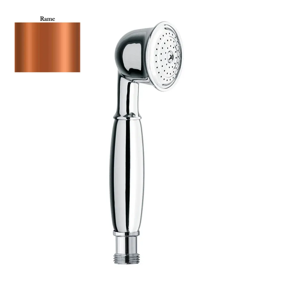 Violetta shower knob and disc messing copper