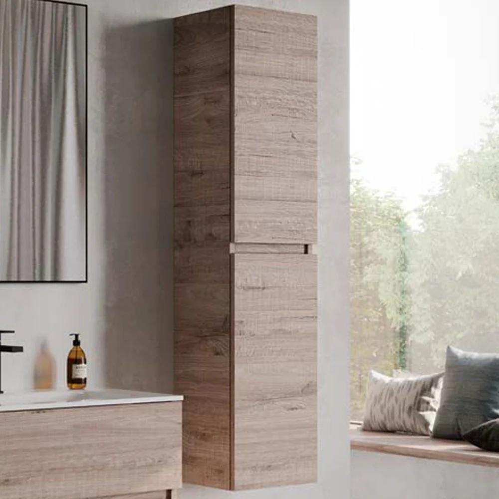 Wall-mounted bathroom column 32x140 cm h model 'Persona' color Nevada