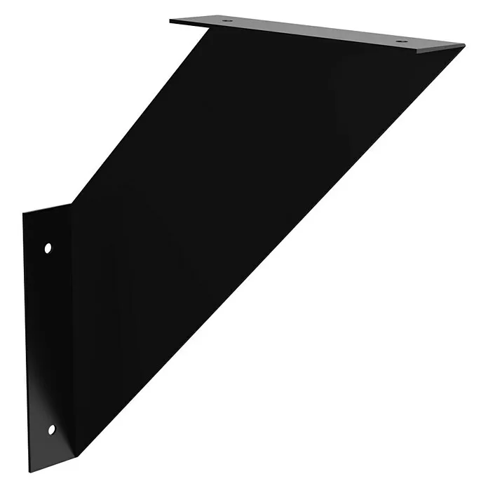 Walteco Wandconsoles 1 x wandconsole - l x h: 200 x 200 mm, Belastbaarheid: 15 kg, Staal
