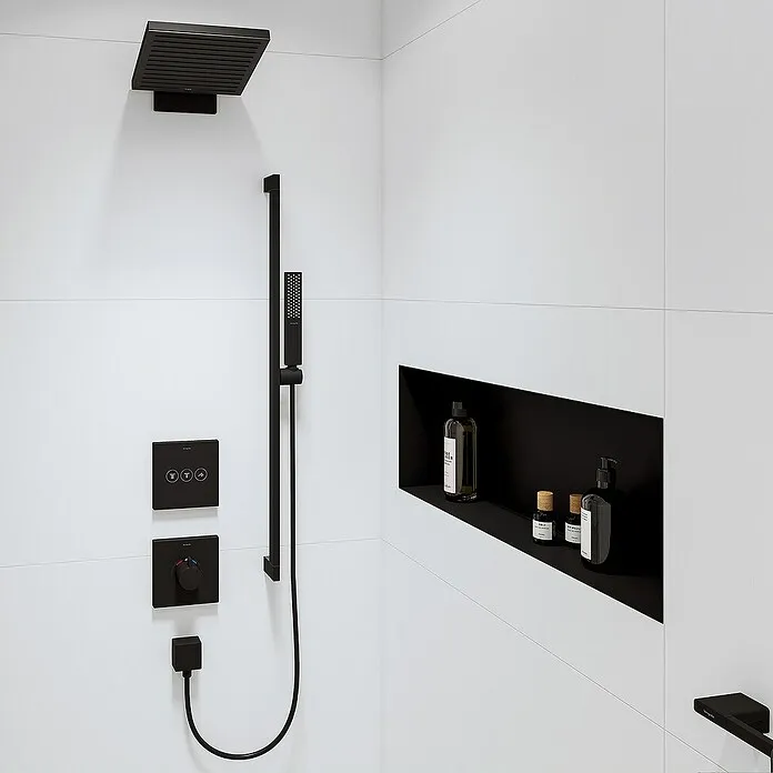 Hansgrohe Regendouche Pulsify E 260 - 10,8 l/min, Zwart