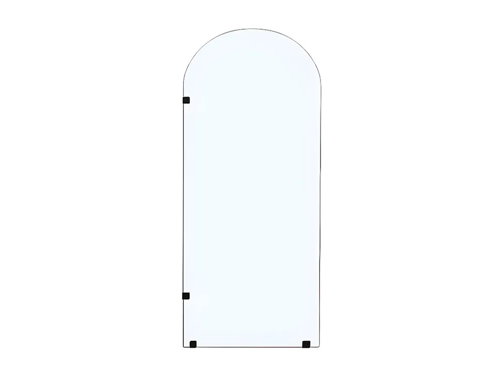 Italiaanse douchewand ronde hoeken - 90 x 215 cm - AIRLIE - Koop nu makkelijk online