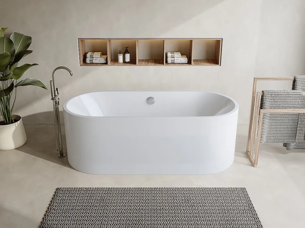 Vrijstaande design badkuip KATOUCHA 170*75*58cm