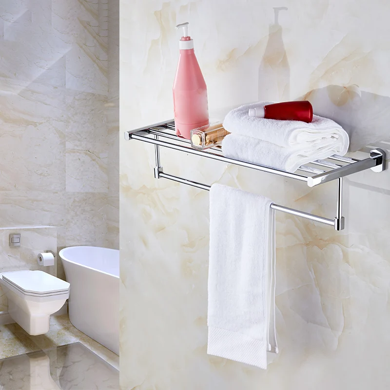 Inbouw Modern Bath Hardware Set Rvs Steel Bath Shelf Towel Bar Bathroom Accessory Kit