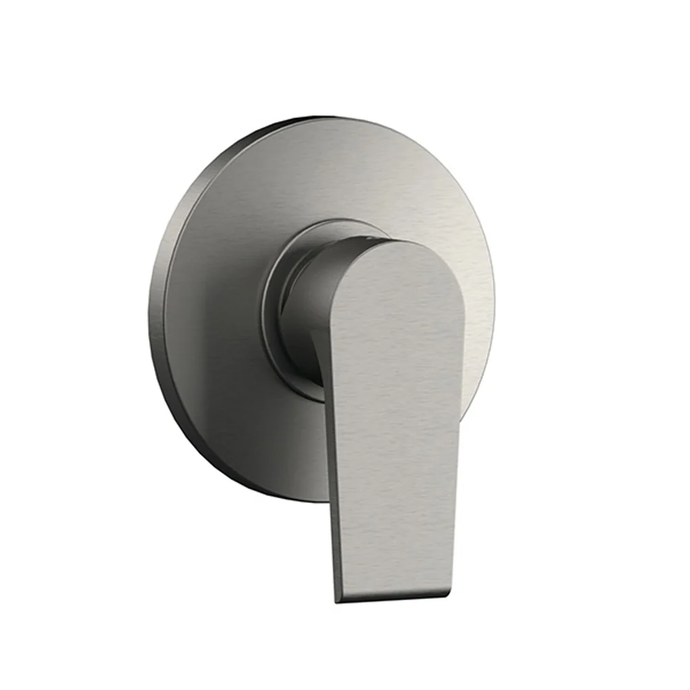 Mixer kit washbasin, bidet, and shower Rubinetterie Mariani Artic line Brushed Koolzwart Nickel drain