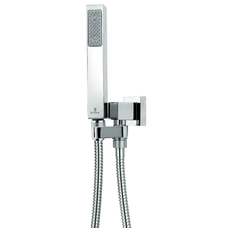 Premium Kwaliteit Bossini duplex shower set CUBE model complete support and water inlet