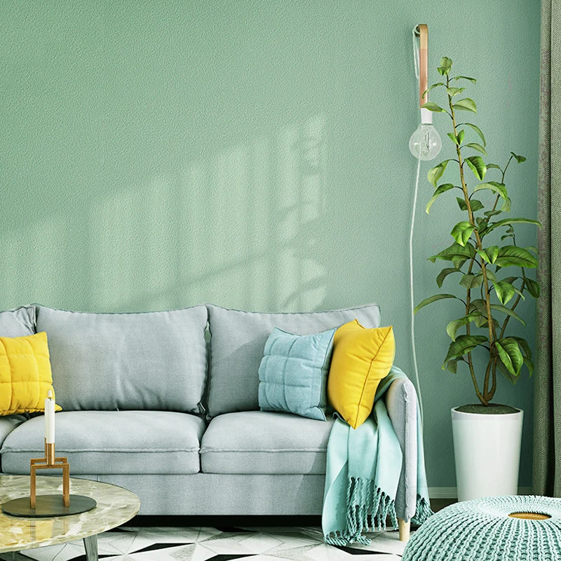 Vliesbehang met massief structuuroppervlak Wandbekleding voor accentmuur met kleefrand