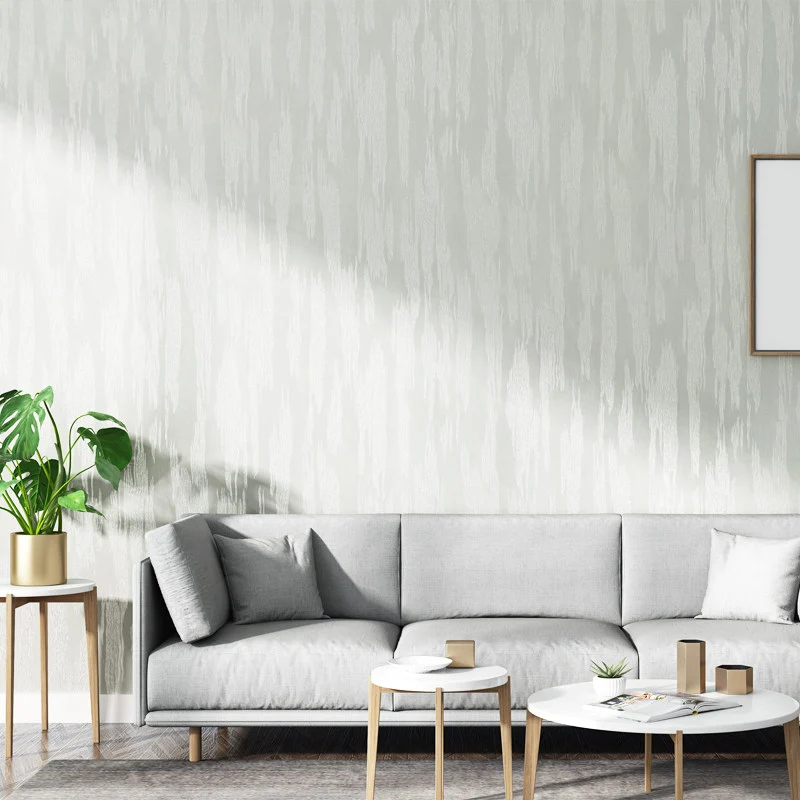 Modernistisch abstract patroonbehang Pastelkleur Vlekbestendig wanddecoratie voor thuis - Rol van 10 meter