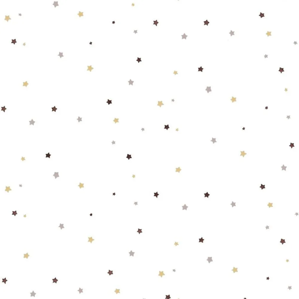 Noordwand Behang Mondo baby Little Stars natuurtint en wit Easy Strip