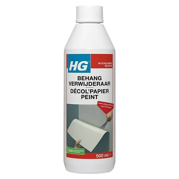 HG Behangverwijderaar - 500 ml met lijm al aangebracht