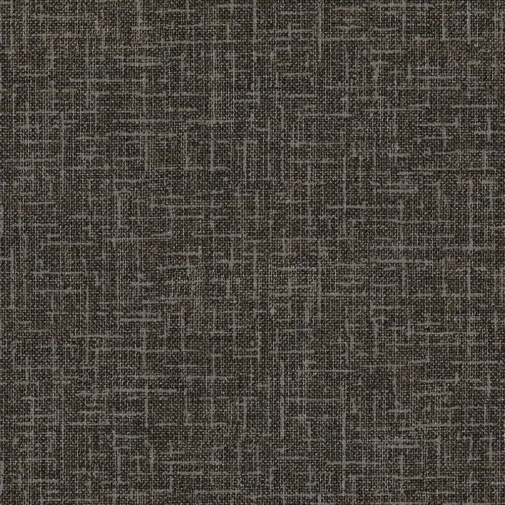 DUTCH WALLCOVERINGS Behang Thread zwart Vochtbestendig en wasbaar