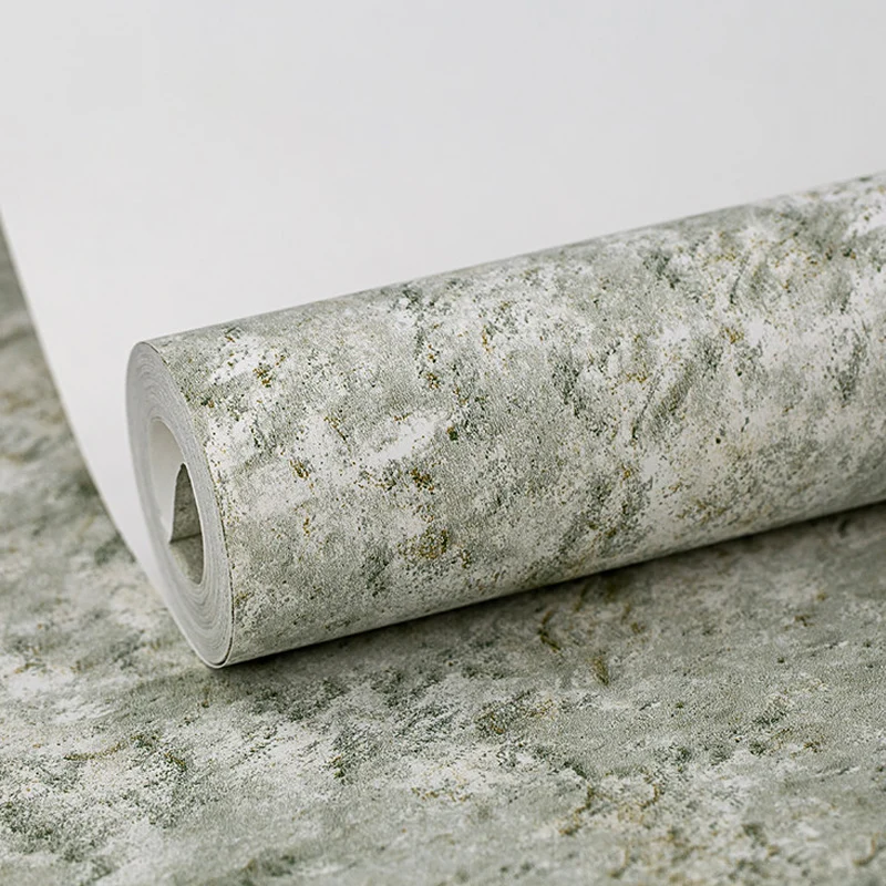 Graniet effect behangrol zachte kleur industriële wanddecoratie voor woonkamer met Lijm inbegrepen