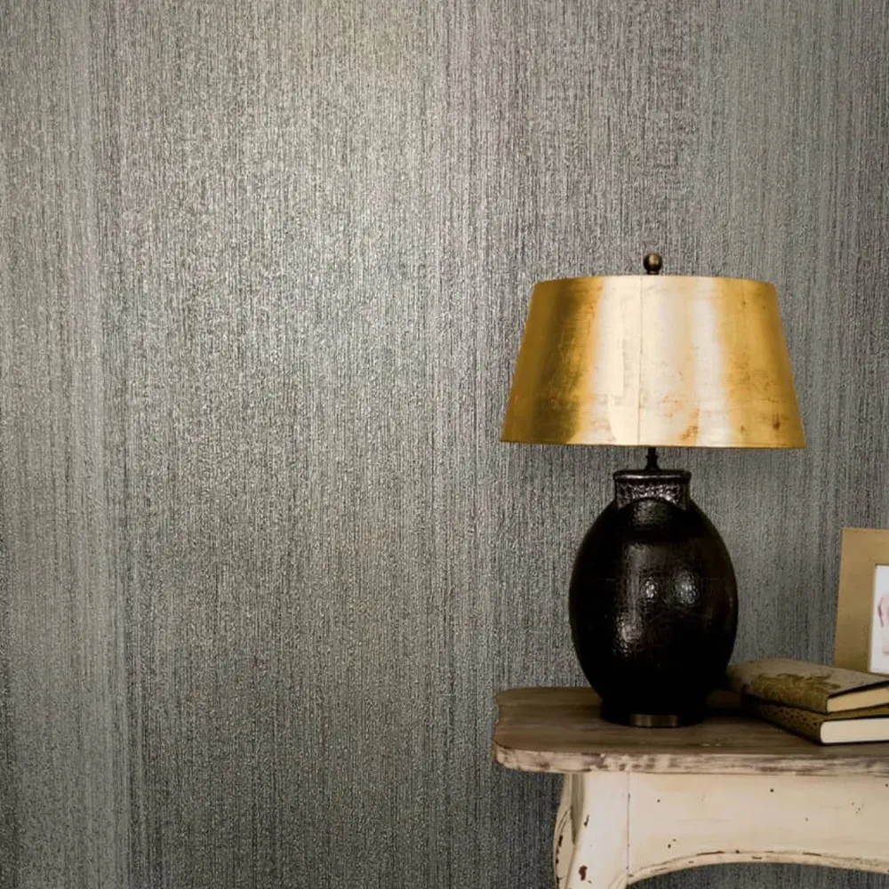 Noordwand Behang Nostalgisch Deluxe Stripes bruin en grijs