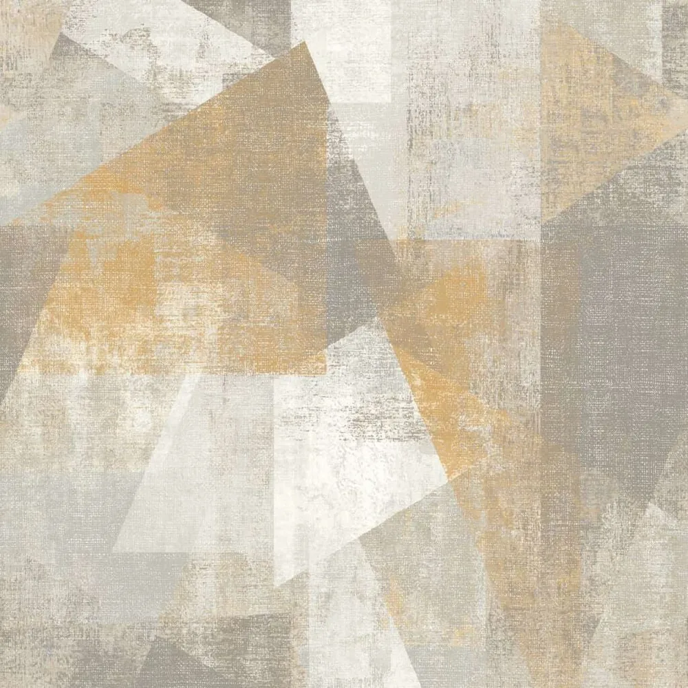Premium Zelfklevend DUTCH WALLCOVERINGS Behang perspectieven natuurtint en grijs
