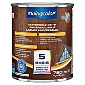 swingcolor Mix Universele beits - Mengkleur basis, 750 ml, Zijdeglans met kleefrand