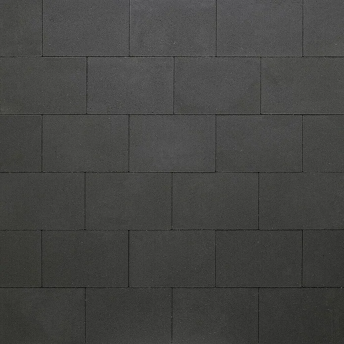 Betontegel Basis Zwart - Beton, 30 x 20 x 5 cm, Zwart