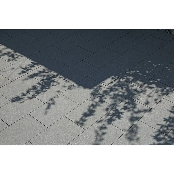 Betontegel Basis Zwart - Beton, 30 x 20 x 5 cm, Zwart