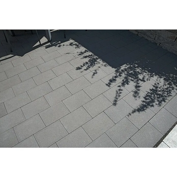 Betontegel Basis Zwart - Beton, 30 x 20 x 5 cm, Zwart