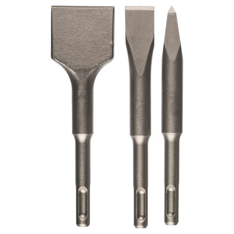 Bosch beitelsets - 3-delig