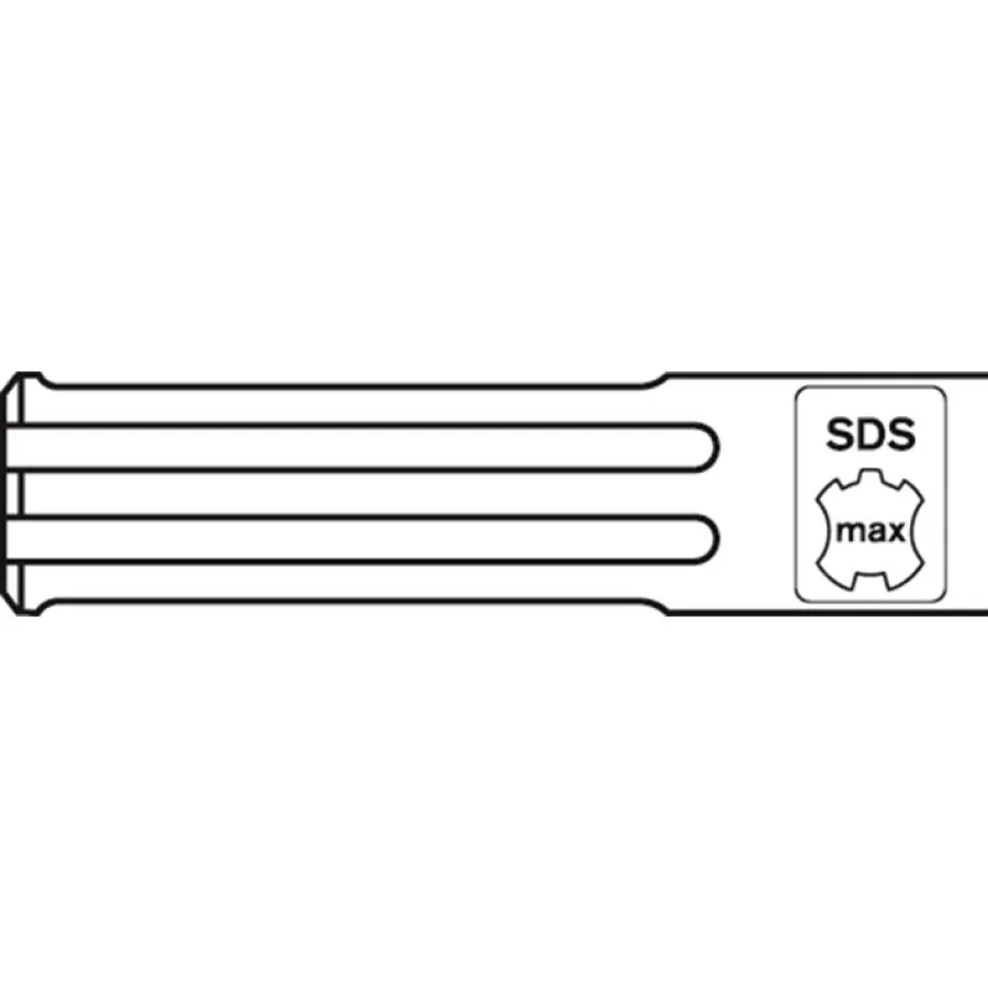 Bosch tegelbeitel - SDS-Max - 300x80 mm - lange levensduur