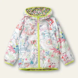 Crispy reversible jas Recycled Polyestertextiel