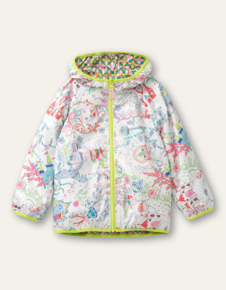 Crispy reversible jas Recycled Polyestertextiel