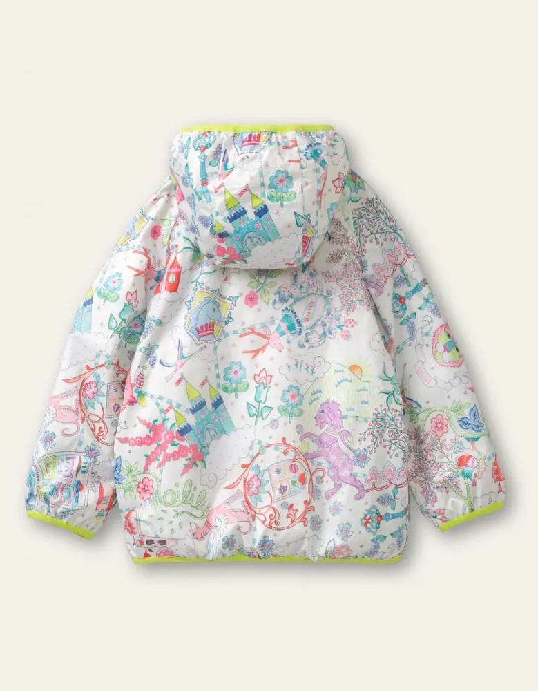 Crispy reversible jas Recycled Polyestertextiel