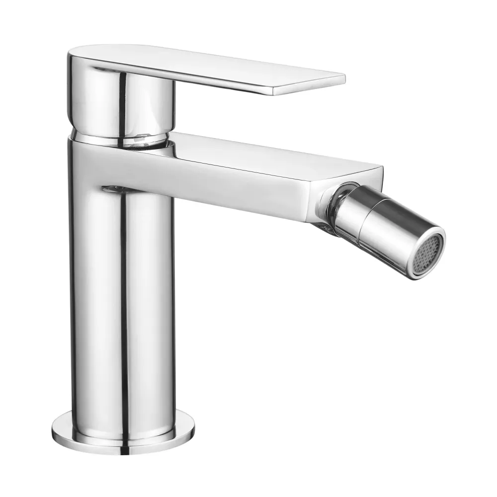 Composition built- basin mixers, bidet and two-way square verchroomd shower Ottomix
