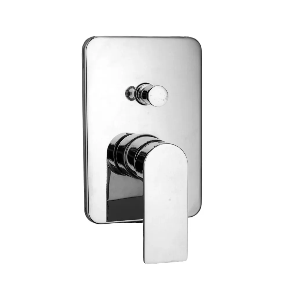 Composition built- basin mixers, bidet and two-way square verchroomd shower Ottomix
