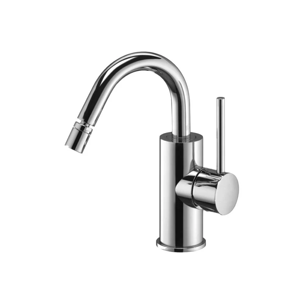 Inbouw Bidet mixer swivel spout Light series model LIG138CR chroom Paffoni