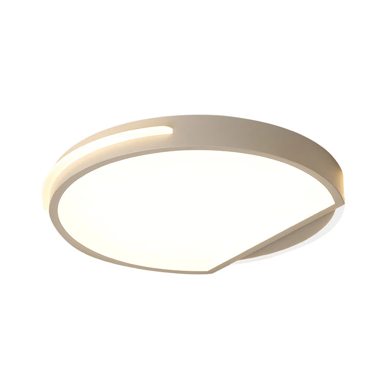 Rond Plafond Inbouw Simplicity Metaal 1 Zacht 16"/19,5" Brede Witte Inbouwverlichting Warm/Wit Licht