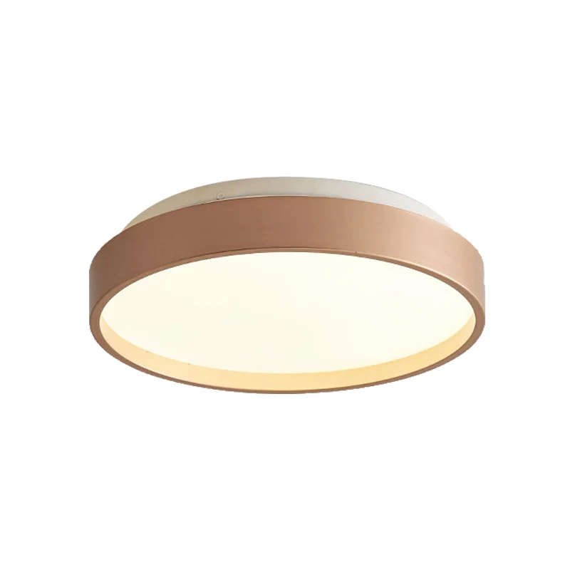 12"/18" ronde inbouwlamp modern acryl 1 zwak inbouw plafondlamp koffie brons/goud/wit voor binnen