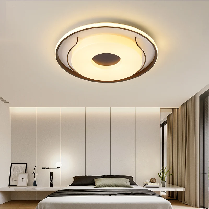 16"/19,5" Dia witte ronde plafondinbouwlamp Scandinavische stijl LED acryl inbouwverlichting warm/wit helder