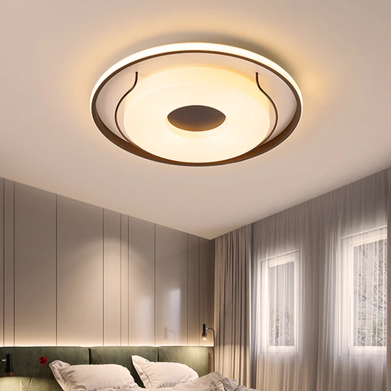 16"/19,5" Dia witte ronde plafondinbouwlamp Scandinavische stijl LED acryl inbouwverlichting warm/wit helder