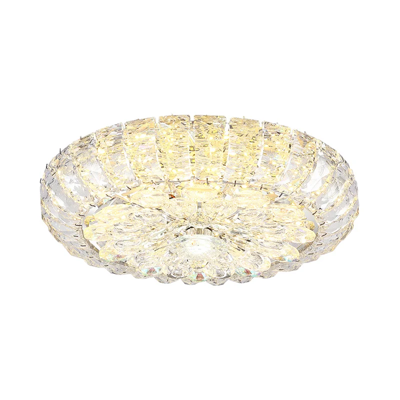 8"/12" W LED inbouwlicht Eenvoud Gang Plafondinbouw met ronde, heldere kristallen blokschaduw | Snel Thuisbezorgd