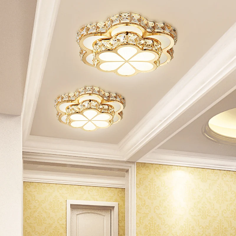 Bloem Inbouwlamp Modernisme Kristal Blok Wit 10"/12"/14" W LED Plafondlamp, Inbouw/Opbouwmontage met Afstandsbediening
