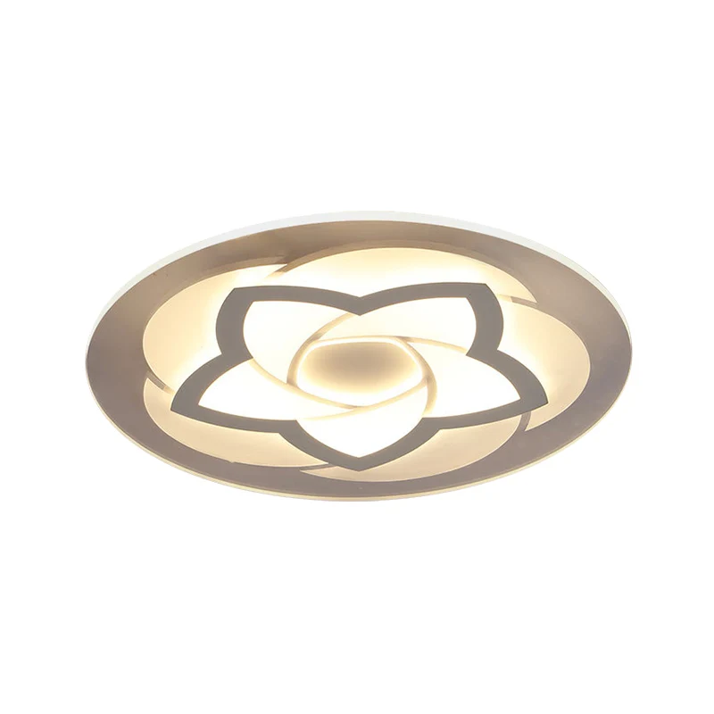Energiezuinige 16 "/19.5"/23.5 "/29.5" W Bloem Inbouwlicht Hedendaags Acryl Ultra Dunne Led Inbouw Plafondlamp voor Slaapk...