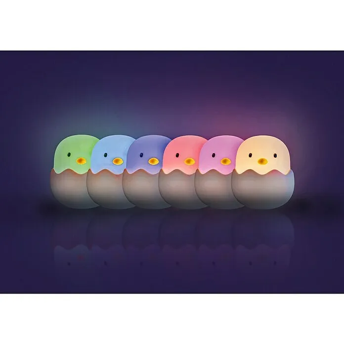 Energiezuinige MegaLight Led-nachtlicht Eggy Egg - l x b x h: 10 x 10 x 12 cm, RGBW, Eggy Egg